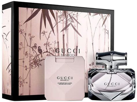 gucci lotion bamboo|Gucci bamboo gift set sale.